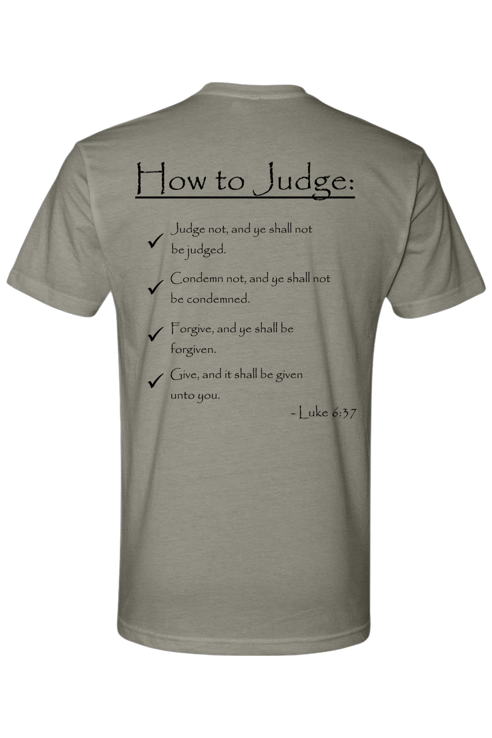 How to Judge