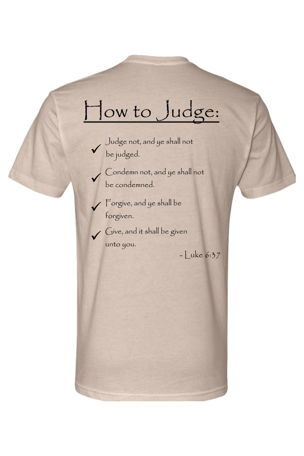 How to Judge