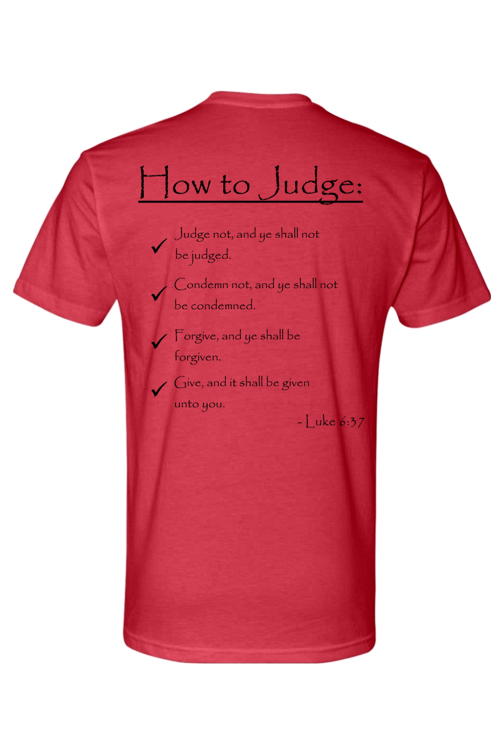How to Judge